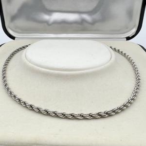 Collana in argento Sterling 925 girocollo vintage collier 